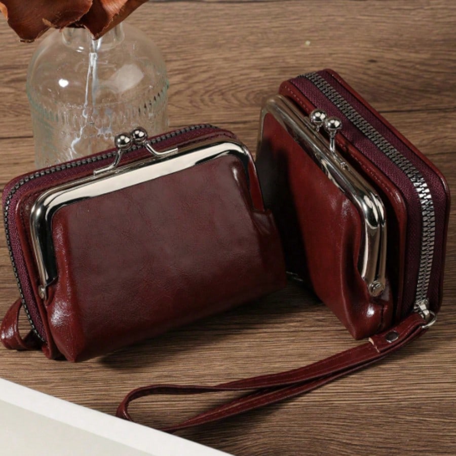 Women’s Wallet – Short PU Leather Purse