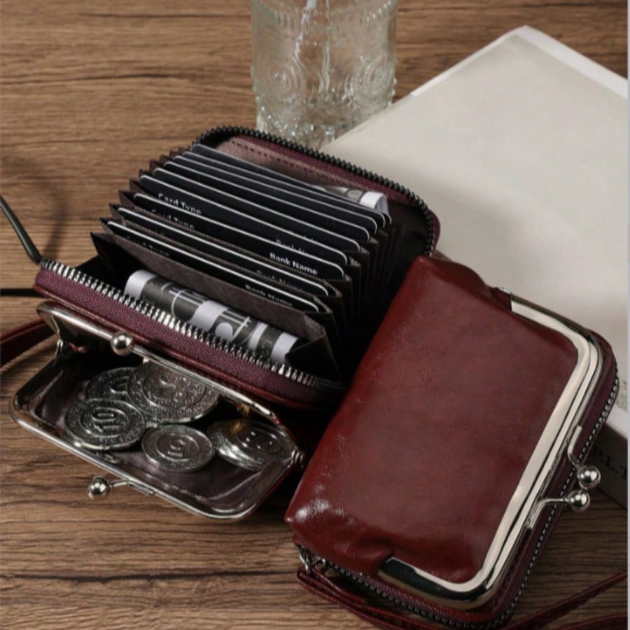 Women’s Wallet – Short PU Leather Purse