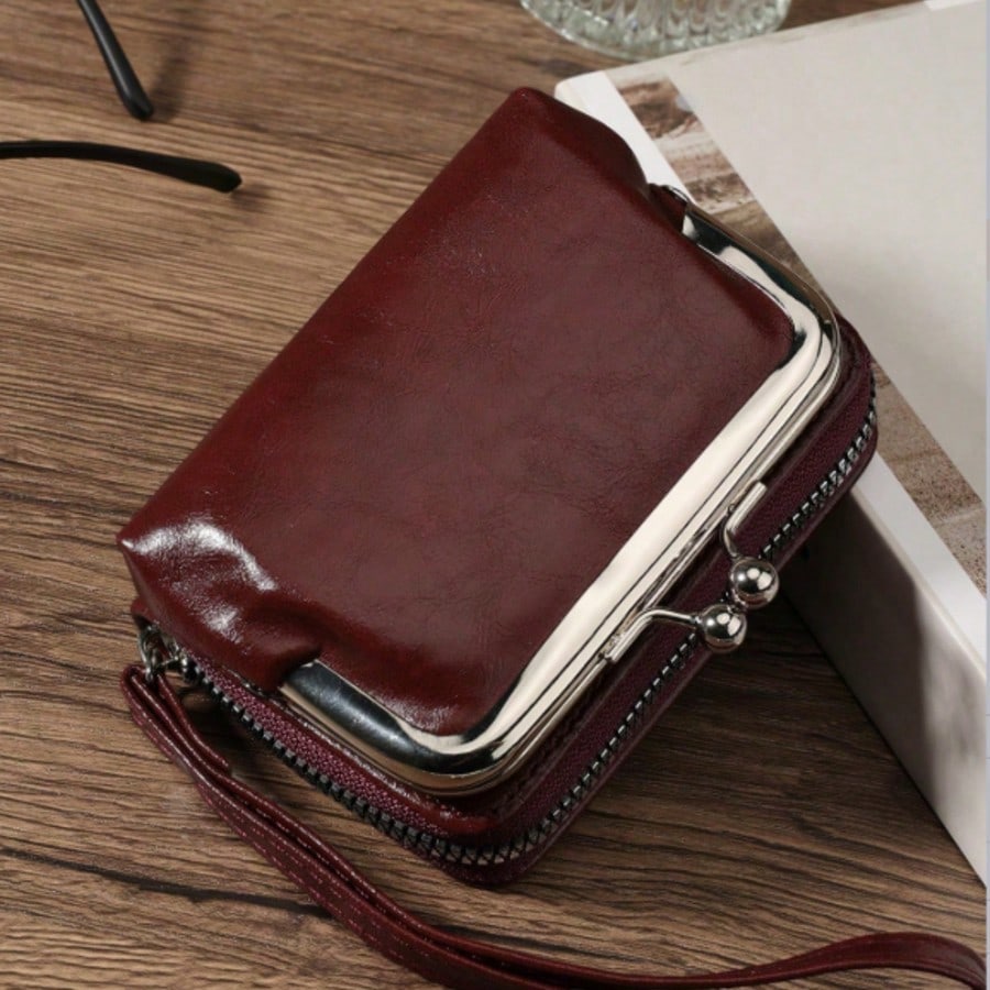 Women’s Wallet – Short PU Leather Purse