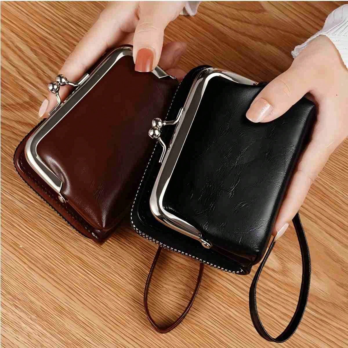 Women’s Wallet – Short PU Leather Purse