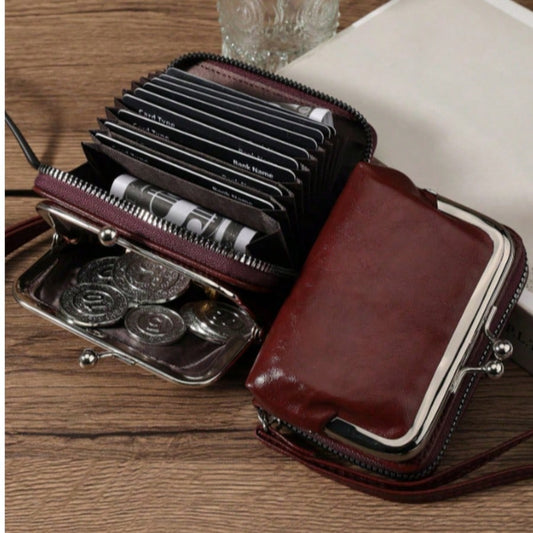 Women’s Wallet – Short PU Leather Purse