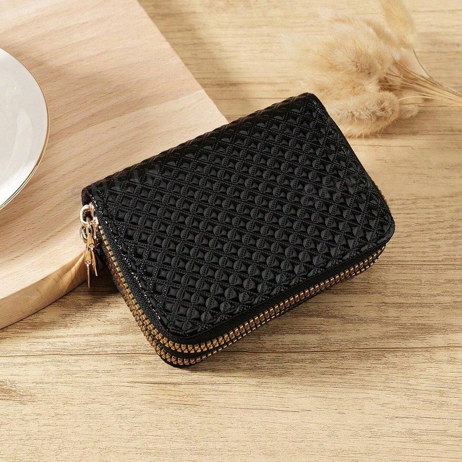 Double Zipper Wallet | Pocket Wallet | Coin Purse | Multi-Card Organizer