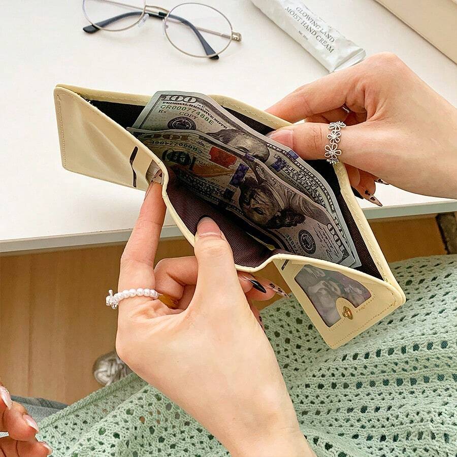 Awww So Sweet! Minimalist INS Style Cute Sweet Short Strawberry Pink Wallet – Coin Purse & Card Holder for Women
